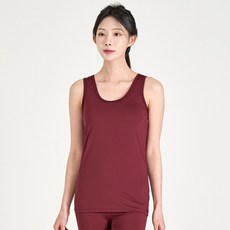 슈라네 여성용 따숨 기모 나시 런닝
