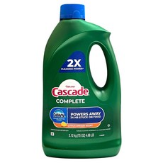 Cascade 洗碗機專用洗碗精, 2120g, 1桶