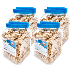 X Chew 愛可嚼 X型牛奶潔牙棒 S桶裝, 適合18周以上幼犬, 成犬以及老犬, 牛奶, 700g, 4罐