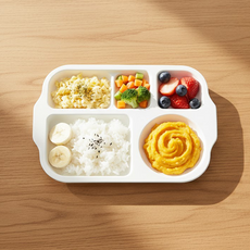 ON THE KITCHEN PC Yum Yum 餐盤, 白色, 1個