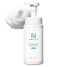 AMPLE N 玻尿酸弱酸性泡沫洗面乳, 450ml, 1瓶