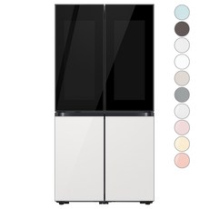 [색상선택형] 삼성전자 비스포크 825L 프리스탠딩 정수기 4도어 냉장고 방문설치, RF85C98Y2AP