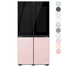 [색상선택형] 삼성전자 비스포크 825L 프리스탠딩 정수기 4도어 냉장고 방문설치, RF85C98Y2AP