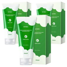 J-sup Deep Green J Green Lemon Clear Whip 潔面泡沫, 3個, 180ml