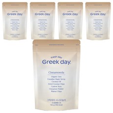希臘日肉桂麥片, 150g, 5個