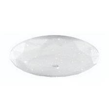 威剛照明 75W 鑽石智能聲控快拆LED吸頂燈 快速安裝, 1入, 白色