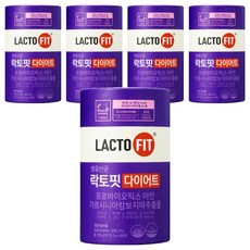 락토핏 정품 다이어트 유산균 60p, 120g, 5개
