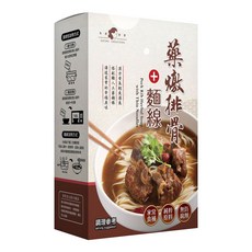 食創新煮 藥燉排骨麵線 湯汁含多種藥材, 540g, 1盒