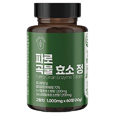 穀物酵素萃取錠 60g, 60顆, 1罐