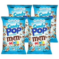 캔디팝 엠앤엠즈 팝콘, 149g, 4개