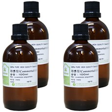 허브솝 커머시얼 에센셜 오일, 라벤더, 100ml, 4개
