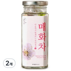 우리꽃연구소 마음맑은우리꽃차 매화차, 500mg, 20개입, 2개