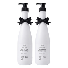 QUNDO 康朵 白茶尤加利香水沐浴乳, 800ml, 2瓶