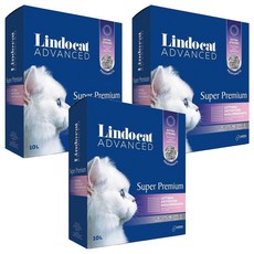 Lindocat 歐洲之星 清香活性碳城市礦砂 0.5~2.5mm, 天然香氛, 9kg, 3個