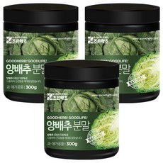 조은약초 양배추 분말, 300g, 3개