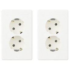 진흥전기 V시리즈 2구 콘센트, 2개
