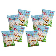 Melo 棉花糖 圓形 & 麻花捲 (隨機出貨), 250g, 4個