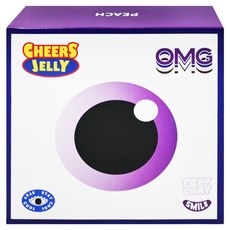 CHEERSJELLY 舉杯低卡 水蜜桃蒟蒻凍 葉黃素款, 396g, 1盒