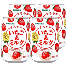 SANGARIA 草莓牛奶, 275ml, 4罐