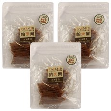 PARMIR 帕米爾 南瓜子雞肉絲 犬用 嚴選新鮮素材 低溫烘焙 天然手作新鮮肉, 雞肉, 360g, 3袋