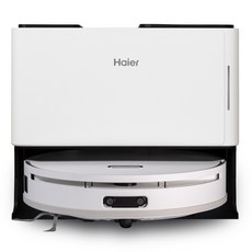 하이얼 올인원 콤팩트 일체형 MINI 로봇청소기 D50 PRO, 화이트