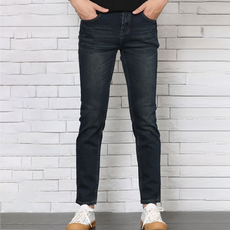 WITHJEANS 男款修身彈力牛仔褲