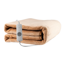 MUNICHI 沐尼黑 恆溫定時雙人電熱毯 SEB-211712, 胡桃杏