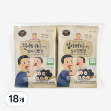 MANJUN 爺爺製作的小紫菜飯捲紫菜, 6g, 18個