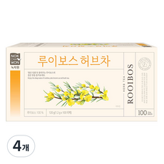 녹차원 루이보스 허브차, 1.2g, 100개입, 4개