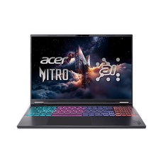 acer 宏碁 Nitro 筆電 16吋 WQXGA IPS 180Hz/R7-350/RTX5070-8G GDDR7, 黑色, 512GB, 16GB, Windows 11, AN16S-61-R0VD