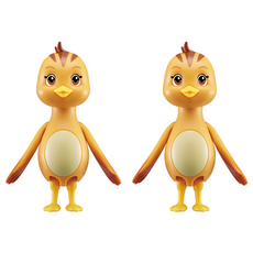 萌雞小隊美佳媽媽模型, 2個