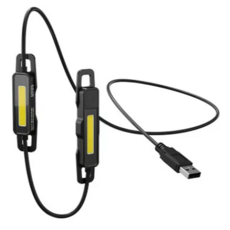 NITECORE 奈特科爾 UT05 輕量化腰燈 跑步燈 400流明, 1個, Black