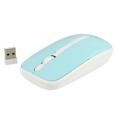 infotec 英富達 2.4G無線光學滑鼠, MW03, 藍白色, 1個