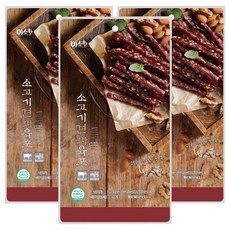 미소향 소고기 견과육포, 80g, 3개