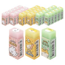 POPO FANCY Hamchi角色橡皮擦, 12套, 混色