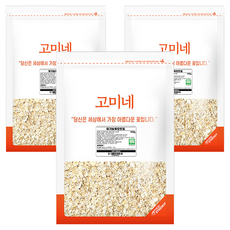 SUPERGOOD Gomine 即食燕麥片, 500g, 3個