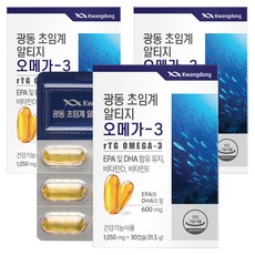 超臨界rTG Omega-3 31.5g, 30顆, 3個
