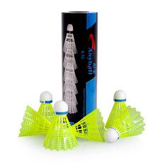 Anyball 尼龍羽毛球 A-15, 螢光色, 1個