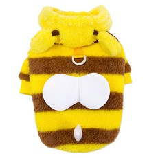 SassyDog 寵物 蜜蜂裝, 1個, 黃色
