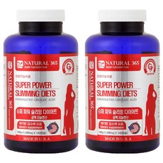 Natural 365 Super Power Slimming Diet CLA共軛亞麻酸, 140顆, 2罐