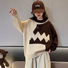 Arbe 兒童 Day Kids Z字形針織衫