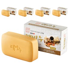 명품 한방 때비누, 130g, 5개