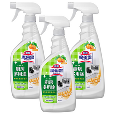 Kao 花王 Magiclean 魔術靈 廚房多用途清潔劑, 500ml, 3瓶