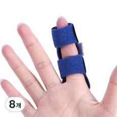 리치덕 손가락보호대 핑거고정 블루, 8개