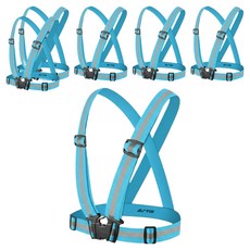 엑스밴드 안전 반사조끼, 스카이, 6개