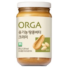 ORGA 滑順花生醬, 220g, 1個