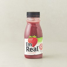 아임리얼 스트로베리 주스, 190ml, 1개