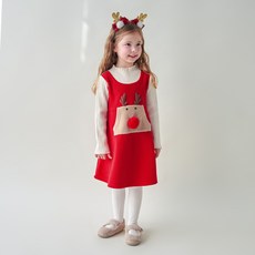 WALTONKIDS 兒童魯道夫聖誕節刷毛洋裝