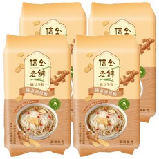 信全老鋪 全素薑母鴨冬粉, 234g, 4袋