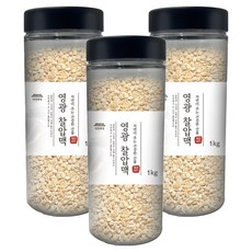 건강곡간 국내산 영광 찰압맥, 1kg, 3개